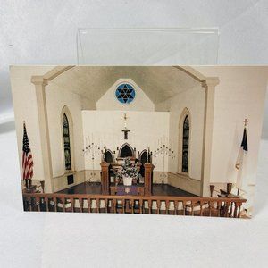 Vintage Manatee Village Historical Park Old Meeting House Bradenton, FL Postcard